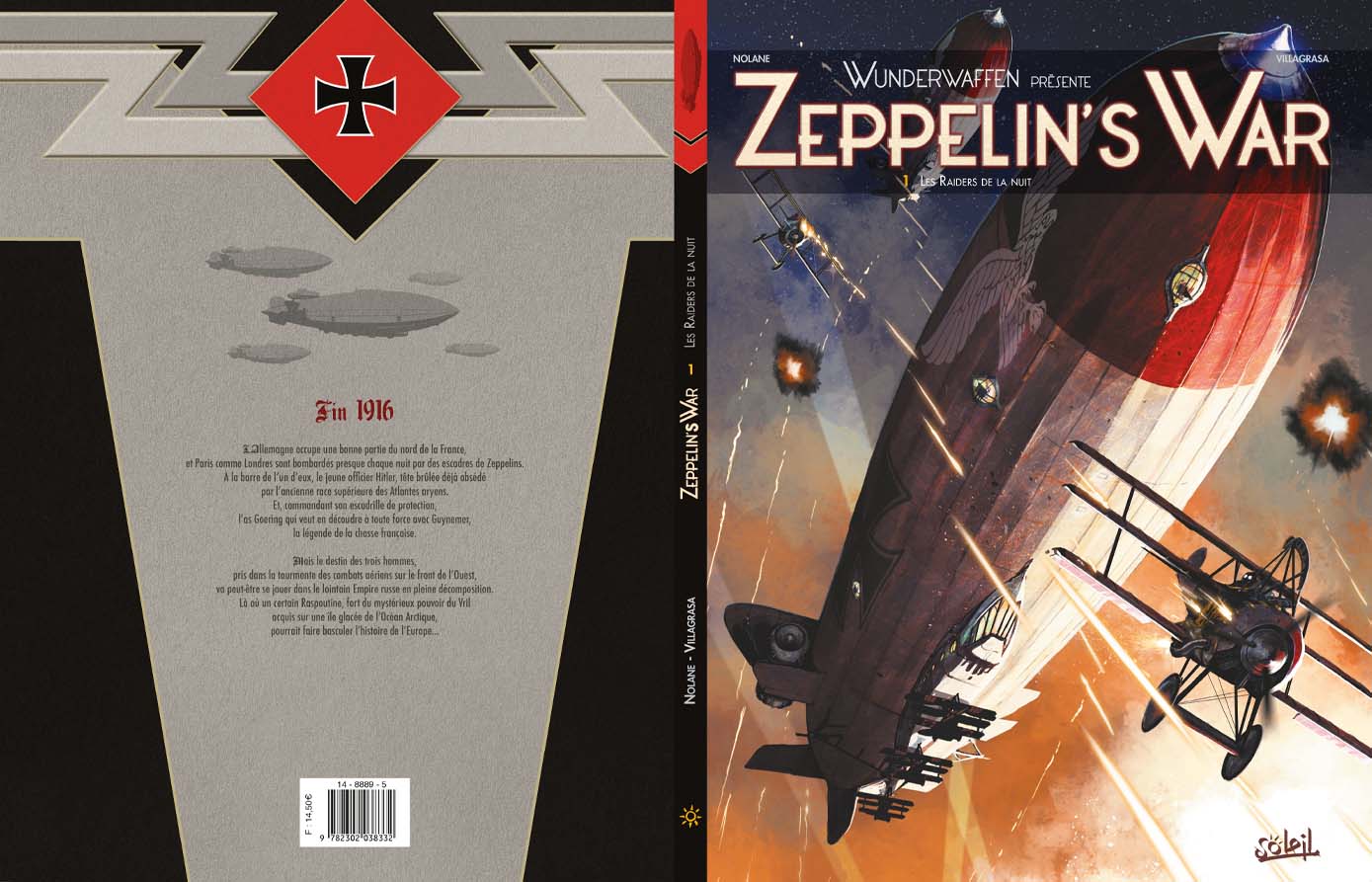 Direction artistique et graphisme de la bande dessinée Zeppelin's War