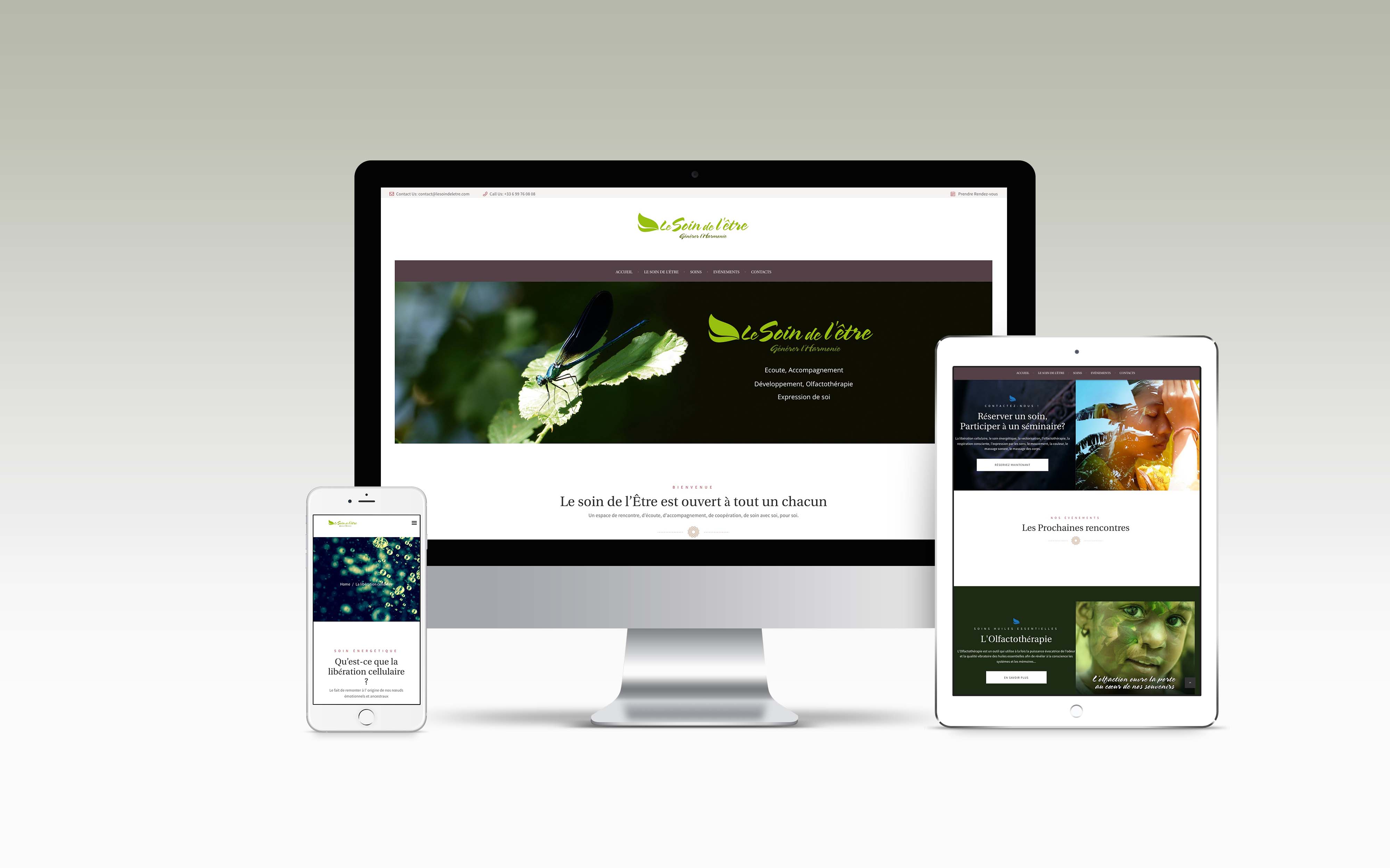 graphisme mise en page web identité graphique direction artistique wordpress