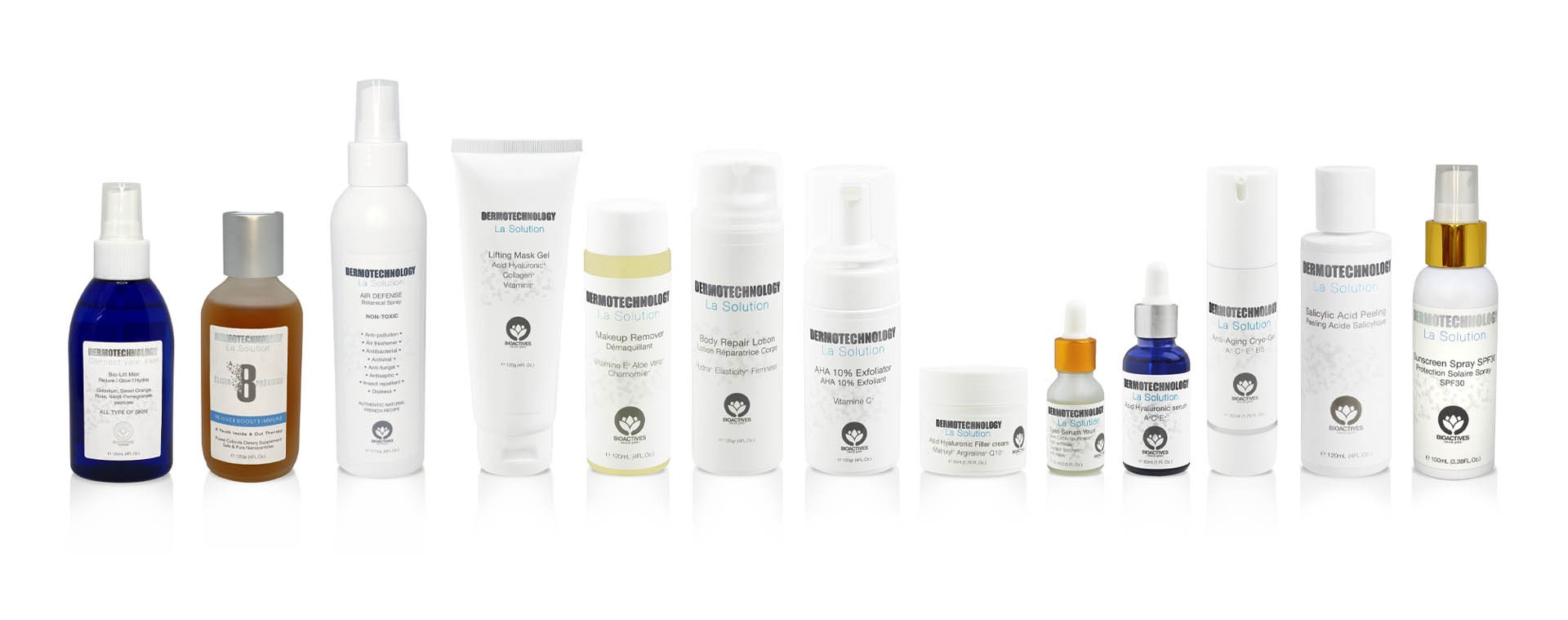 Dermotechnology charte graphique packaging produits l.a.dl.a.d studio 83 Toulon