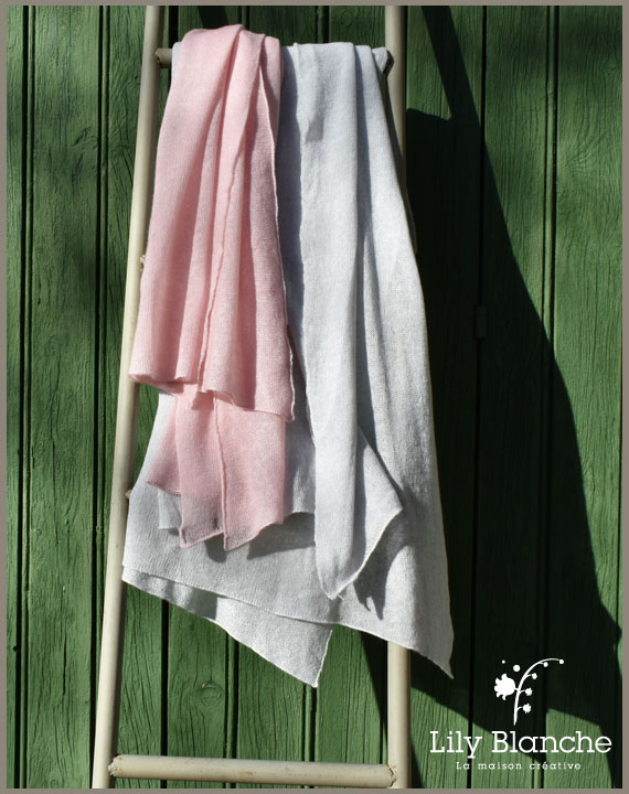 shooting photo cachemire Lily Blanche