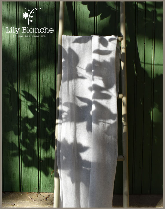 shooting photo cachemire Lily Blanche
