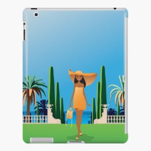 French riviera coque rigide ipad ladstudio redbubble