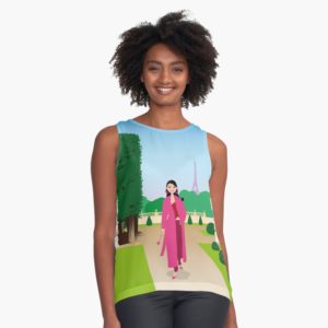 Paris Jardin du Luxembourg top duo ladstudio redbubble
