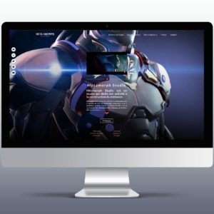 Metamorph studio charte graphique site internet web design l.a.d studio 83 Toulon