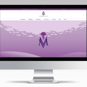 La Méduse violette charte graphique site internet web design l.a.d studio 83 Toulon