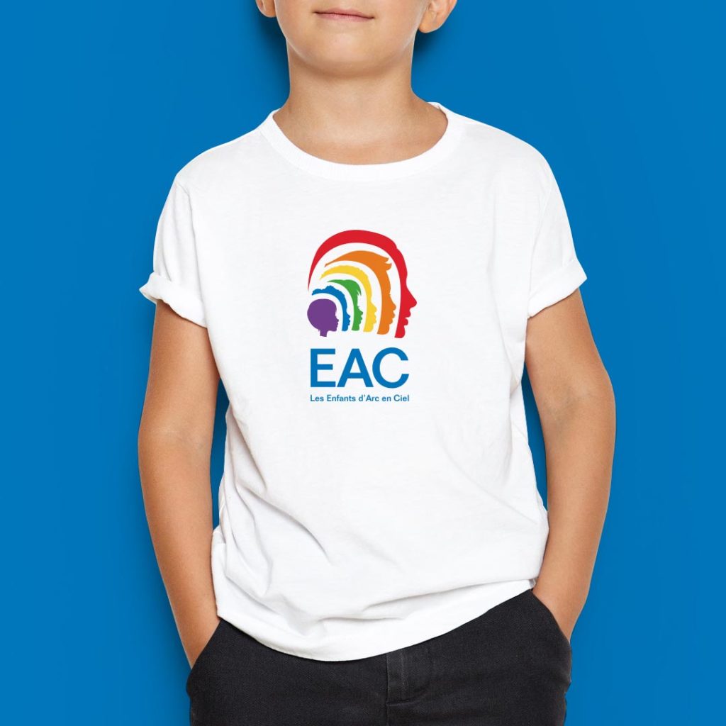 EAC produit dérivé Les enfants d'arc-en-ciel charte graphique identité visuelle l.a.d studio 83 Toulon