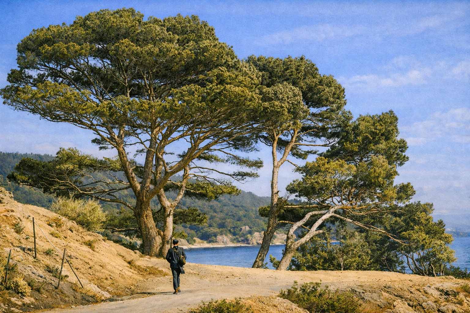 Montage d’images anciennes de Toulon restaurées et colorisées avec l’intelligence artificielle pour le projet Revoir Toulon Mejean